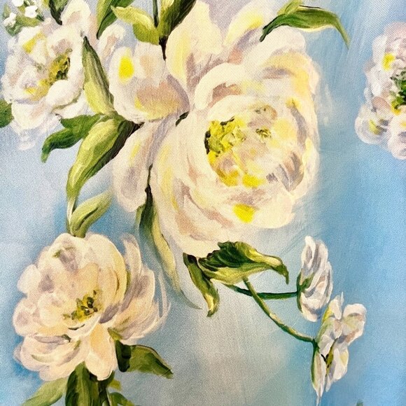 😮NWT - THEIA Couture - Liana Printed Kimono Dress - SZ 6 - Cocktail/Prom/Formal - Picture 7 of 12